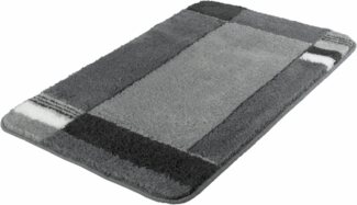 Kleine Wolke Badematte Padova, Höhe 20 mm, rutschhemmend beschichtet, fußbodenheizungsgeeignet, Kunstfaser, Badteppich, modernes Design, waschbar, Kundenliebling