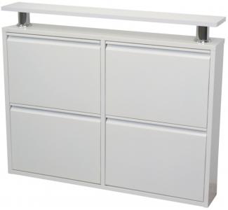 Metallschuhschrank "Palma" mit 4 Klappen