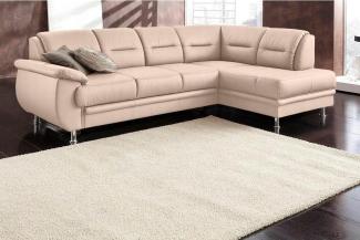 sit&more Ecksofa Mailand L-Form, wahlweise mit Bettfunktion