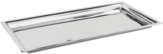 Fink Tablett NAGANO, Edelstahl, (1-tlg), aus lebensmittelechtem Edelstahl, ideal zum Anrichten u. zum Servieren