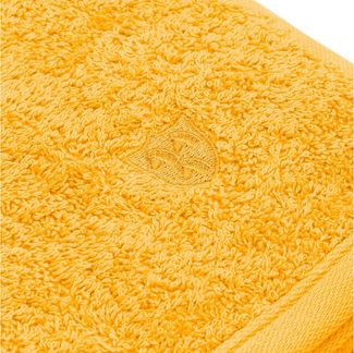 Ross Vita 8 tlg. Frottier-Set - 2 X Handtuch (50 X 100cm), 2 X Duschtuch (70 X 140cm), 2 X Gästetuch (30 X 50cm), 2 X Waschhandschuh (16 X 22cm) - 520 g/m2 - Sonnengelb