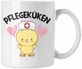 Trendation Tasse Trendation - Pflegeküken Tasse Geschenk Krankenschwester Ärztin Lustig