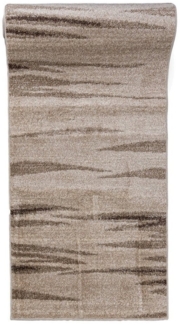 Mazovia Läufer Läufer Flurläufer Modern für Vorzimmer, Küche - Beige Creme, 70 x 100 cm, Kurzflor, Meterware, Höhe 10 mm