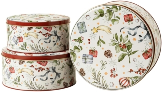 Hutschenreuther Plätzchendosen 3-teilig Alle Jahre wieder