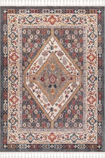 Back To Home Anthrazit Teppich 160 x 220 cm Polyester Grau 88779910 [en. casa]