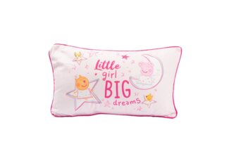 United Labels® Dekokissen Peppa Wutz – Little girl Big dreams, 40 x 23 cm