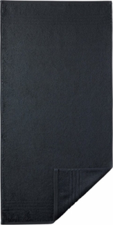 Madison Duschtuch 70x140cm schwarz 500g/m² 100% Baumwolle
