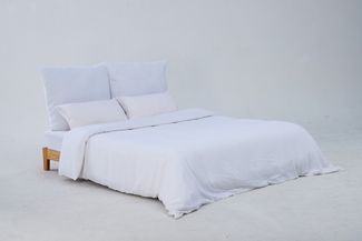 Interior by Hakito Bettwäsche 100% reine Leinen GOTS zertifiziert mit Kissenbezug, natürlicher Luxus auf der Haut