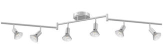 BlingBin Deckenstrahler Schwenkbar Deckenlampe GU10 Deckenlampe Strahler Lampen, Schwenkbar, ohne Leuchtmittel, Modern Strahler Deckenstrahler für Wohnzimmer, Nein GU10 Leuchtmitte