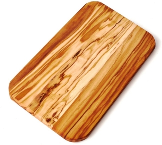 dasOlivenholzbrett Frühstücksbrett Schneidebrett aus Olivenholz, dünn, geklebt, Olivenholz, (1-St)
