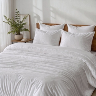 Cozyor Bettwäsche Kuschelbettwäsche flauschig warmer Teddy Plüsch, Biber, Winter Fleece, Mikrofaser Flanell, 3 teilig, Edel und hochwertig