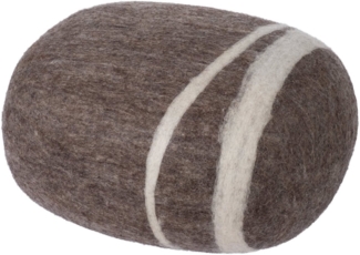 myfelt Pouf Filz Kieselstein (Pouf), aus 100% reiner Schurwolle, Meditationskissen, Hocker