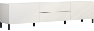 borchardt Möbel Lowboard Sophia, Breite 200 cm, 2 Klappen, 2 Schubkästen, stehend, Variante hängend unter "mehr aus der Serie" zu finden