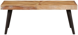 vidaXL Couchtisch Massivholz Mango 90x55x36 cm 246163