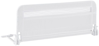 COSTWAY Bettschutzgitter (1 St), Bettgitter, mit Sicherheitsgurt, klappbar, 100x42cm