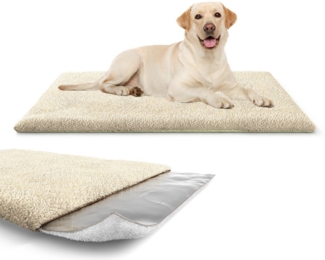 Knuffelwuff Hundematte Thermodecke, Isoliert die Kälte vom Boden