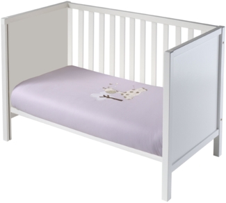 Naf-Naf 30007 Bettdecke mit füllung Design Jungle Lilac, 50% Baumwolle 50% Polyester, 110x140 cm