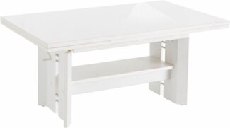 HELA Couchtisch, Höhenverstellbar und ausziehbar