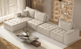 Kaiser Möbel Ecksofa Bohoo modulare Ecke XL