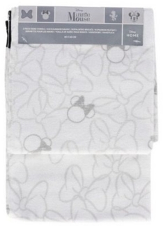 Disney Handtücher 2er Pack – 40x60 cm aus weicher Baumwolle Weiß