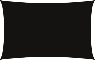 vidaXL Sonnensegel Oxford-Gewebe Rechteckig 5x8 m Schwarz 135771