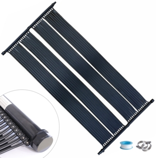 305x80CM Solarheizung Poolheizung Solarkollektor Solarpanel Wärmeplane für Pool