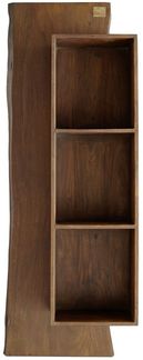 Wandregal Akazie 50 x 22 x 147 braun lackiert PURE ACACIA #201
