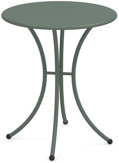 Pigalle Gartentisch Dunkelgrün Stahl