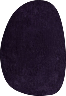 TOM TAILOR HOME Hochflor-Teppich Shaggy Teppich Cozy, oval, Höhe: 25 mm, Uni Farben, auch in Pastell Farben, weich & kuschelig