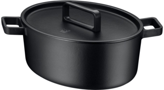 WMF Bräter oval 33x26 cm Flavour schwarz