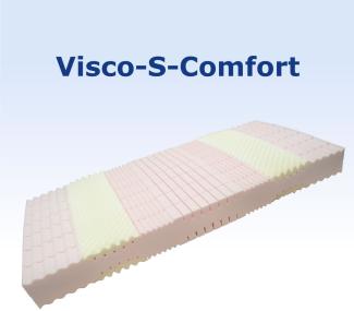 7 Zonen Kaltschaummatratze Visco-S-Comfort H3 80x190 cm