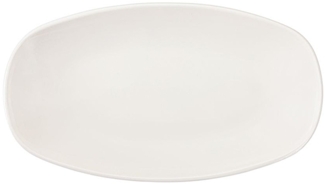 COMAS MILENA ovaler Teller 29 cm, 6 Stück, Porzellan