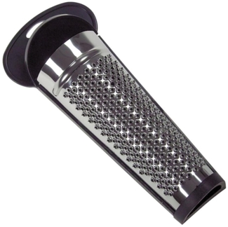 Städter 709010 Muskatreibe mit Vorratsfach, Edelstahl, 14,5 cm