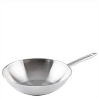 Riess Kelomat Wok, edelstahl, silber