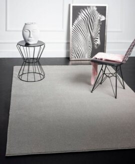 merinos Teppich Montana, rechteckig, Höhe: 20 mm, Kurzflor, Uni-Farben, besonders weich