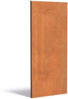 Adezz Paneel Basic Cortenstahl 80x180 cm Gartenpaneel Sichtschutz Paneel Garten Deko Wand