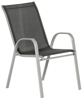 Sorrento Stapelsessel, 2er Set, anthrazit