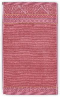 PiP Studio Gästehandtuch Soft Zellige_Coral_UV_UV_30x50 1 Gästehandtuch 30 x 50 cm, Frottier (1-St), Gästetuch Gästehandtuch