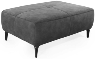 Hocker Susan / Salo , Mikrofaser , Anthrazit , 81 x 46 x 114 cm