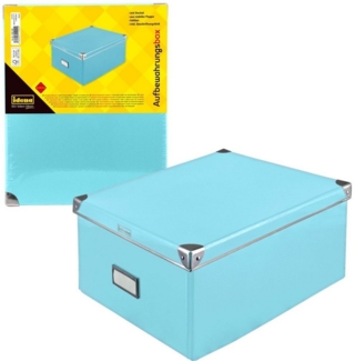 Idena Aufbewahrungsbox Idena 11009 - Aufbewahrungsbox aus festem Karton, Deckel mit verstärkt