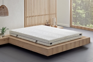 Komfortschaummatratze Royal Comfort 7 Slim, Matratze 90x200, 140x200 cm & weitere Größen, Yatas Bedding, 18 cm hoch, (1-tlg), 7-Zonen, H3, wendbar ergonomisch, atmungsaktiv