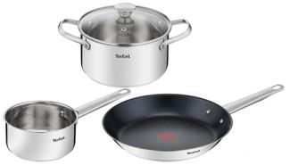 Tefal Cook eat Set 4 pcs Stainless steel