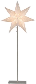 Stehlampe Weihnachtsstern Sensy, E14, 83 cm