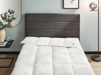 Balette Daunenbettdecke LILLY von Institute Wessling geprüft und ausgezeichnet, Füllung: 60% Daunen, 40% Federn, Bezug: 100% Baumwolle, In 4 Wärmeklassen erhältlich, Wohlfühlkomfort dank Naturfüllung