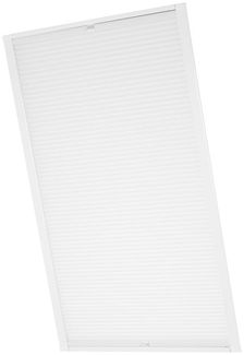 ventanara Dachfensterplissee Dachfenster passend für Velux Fenster Weiß M08