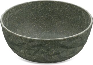 Koziol Schale 4er-Set Club Bowl, Schüsseln, Kunststoff-Holz-Mix, Nature Ash Grey, 700 ml, 5004701