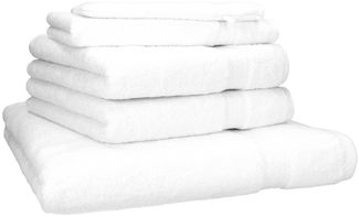 Betz Handtuch Set 5-TLG. Premium 1 Duschtuch 2 Handtücher 1 Gästetuch 1 Waschhandschuh, 100% Baumwolle