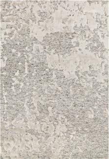 Damast 8066 Grau / Natural 120cm x 180cm