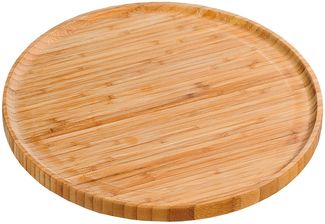 Pizzateller / Servierbrett - Bambus - Ø 32cm