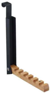 Klappbare Türgarderobe schwarz 10037736